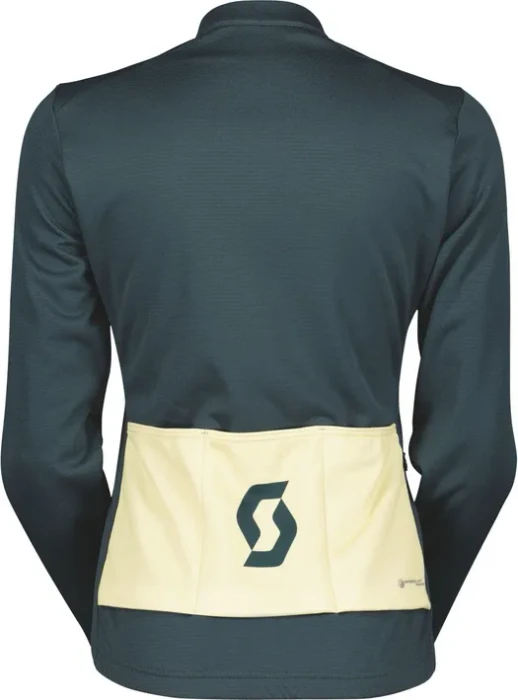 Scott RC Warm Trikot langarm aruba green/pale yellow (Damen)