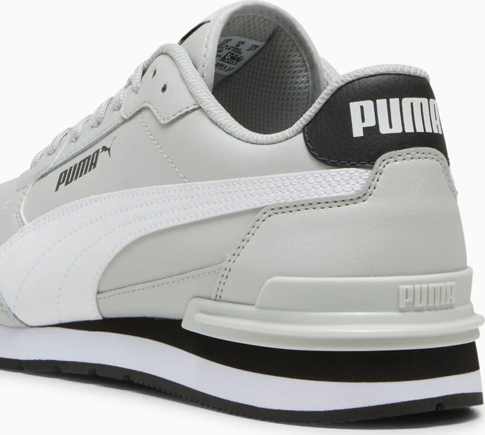 Puma ST Runner v4 Leather cool light gray/puma white/puma black