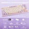 Wobkey Rainy 75 Pro, violett, LEDs RGB, Kailh Cocoa, USB/Bluetooth, US Vorschaubild