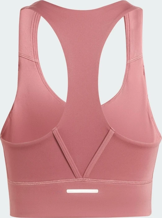 adidas Run Pocket Medium-Support Sport-BH preloved crimson (Damen)