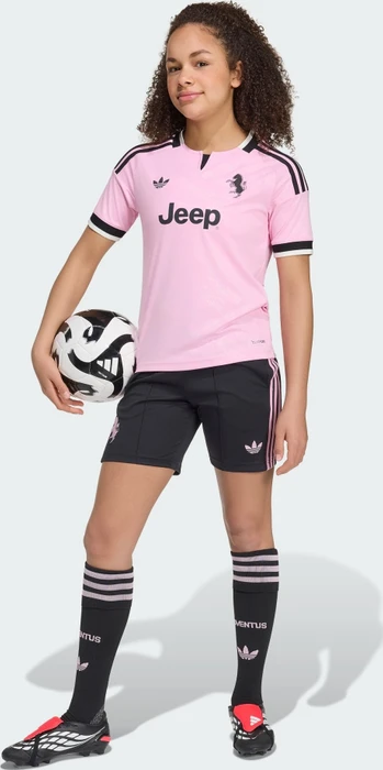 adidas Juventus Turin 2026/2027 Auswärtstrikot kurzarm (Junior)