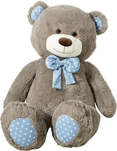 Heunec Friends4ever Bär kitt mit Schleife Teddy 130cm