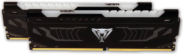 Patriot Viper LED rot UDIMM 16GB Kit, DDR4-2666, CL15-17-17-35