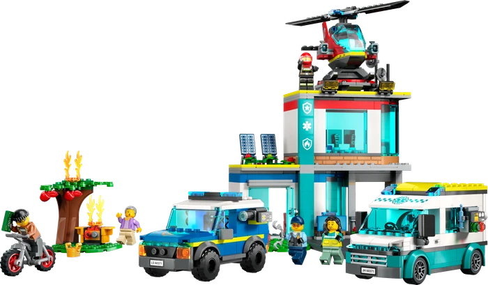 LEGO City - Hauptquartier der Rettungsfahrzeuge