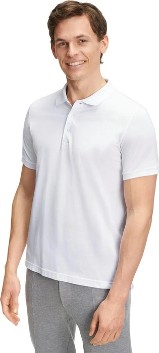 Falke Pima Poloshirt kurzarm weiß (Herren)