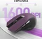Acer OMR266 2.4GHz Wireless Mouse violett/schwarz, USB Vorschaubild