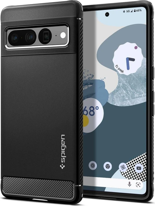 Spigen Rugged Armor für Google Pixel 7 Pro Matte Black