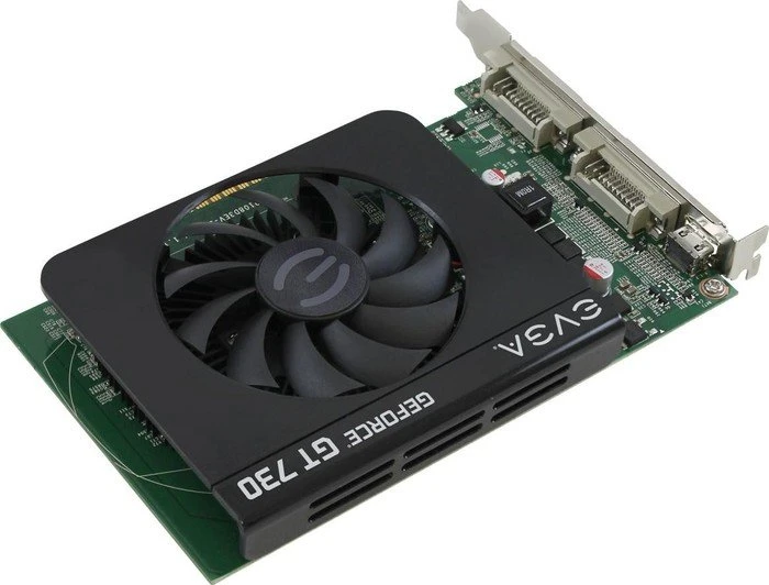 EVGA GeForce GT 730, 4GB DDR3, 2x DVI, Mini HDMI
