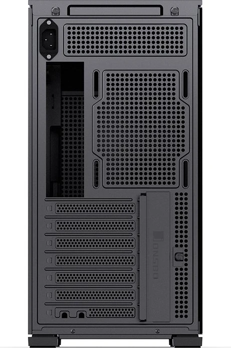 Jonsbo D41 Mesh Screen Black, schwarz, Glasfenster