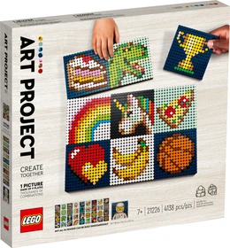 LEGO Art - Gemeinsames Kunstprojekt