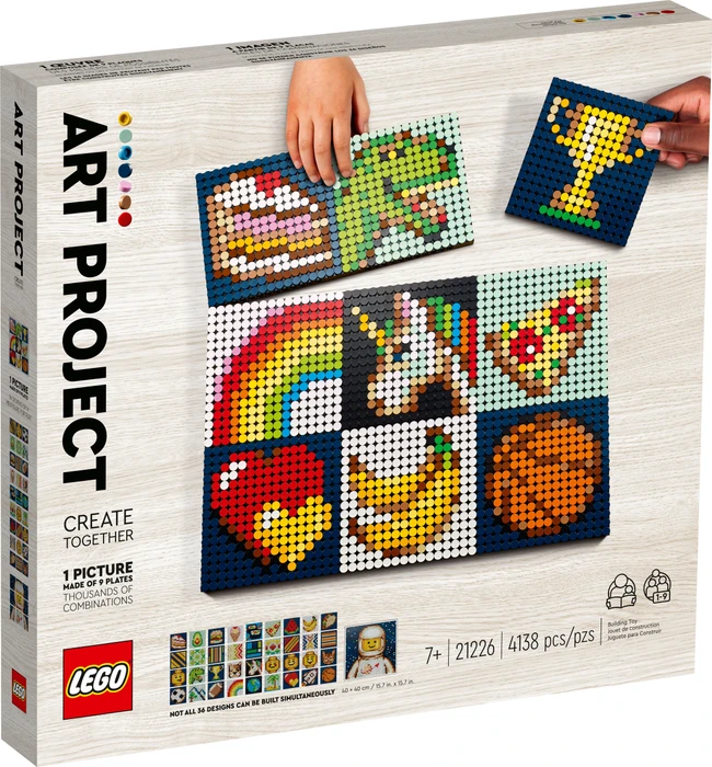 LEGO Art - Gemeinsames Kunstprojekt