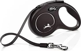 flexi New Classic S, Gurt, 5m, schwarz
