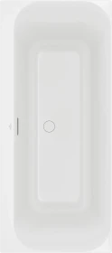Villeroy & Boch Loop&Friends Square Rechteck-Badewanne 170x75cm, stone white