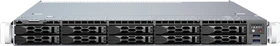 Supermicro SuperChassis LB16AC2-R504W, grau/schwarz, 1HE, 2x 500W redundant