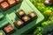 8BitDo Retro 87 Mechanical Keyboard, Forest Wonder, grün, Core Green Tactile, USB/Bluetooth, US Vorschaubild