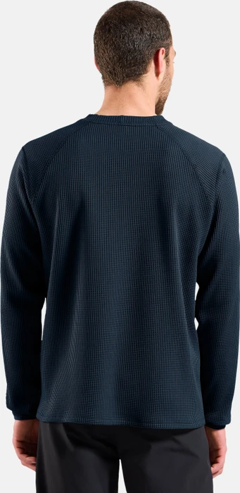 Odlo Cubic Multisport Mid Layer Crew Funktionsshirt langarm dark sapphire (Herren)