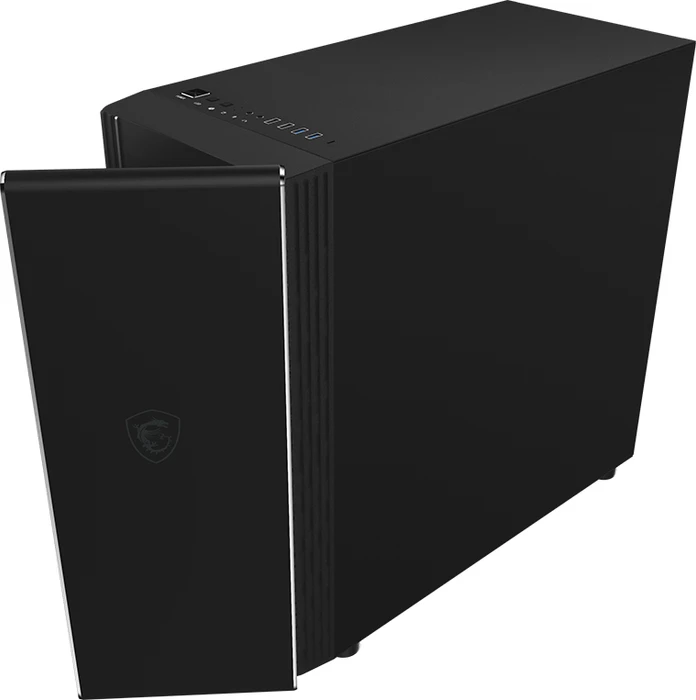 MSI Creator 400M, Glasfenster, schallgedämmt