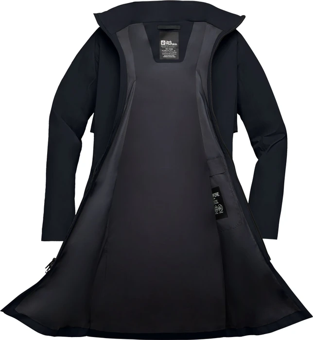 Jack Wolfskin Wellsee Funktionsmantel dark navy (Damen)