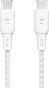 Belkin BoostCharge USB-C/USB-C 100W Kabel 3.0m weiß