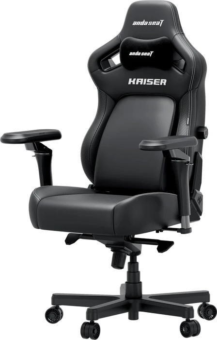 Anda Seat New Kaiser 4 / Kaiser 4 V2 Premium XL Gamingstuhl, Kunstleder schwarz