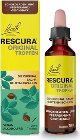 Nelsons Bach Original Rescura Schoko-Minze Tropfen alkoholfrei, 20ml