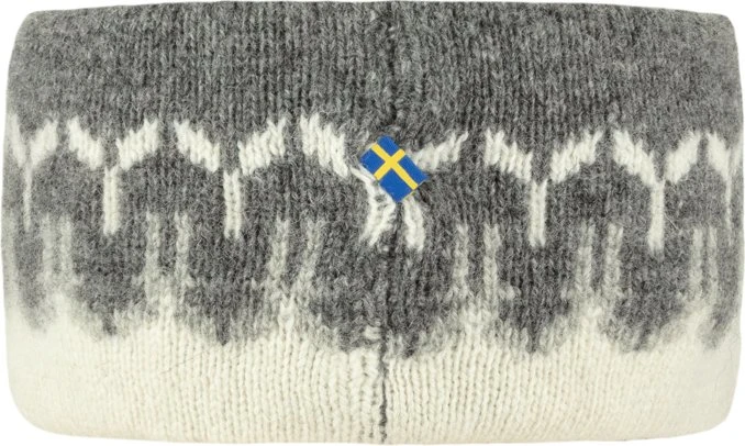 Fjällräven Övik Path Knit Stirnband chalk white/grey