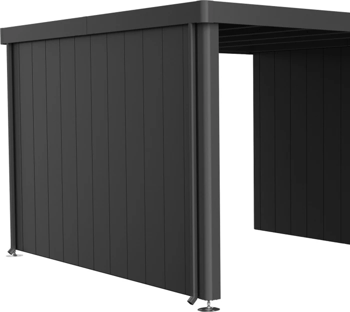 Biohort Seitenwand für Neo 3A-3D Seitendach dunkelgrau-metallic