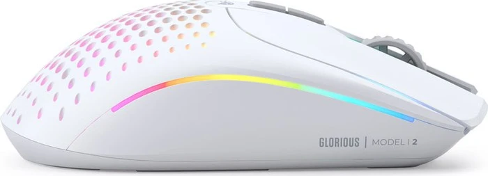 Glorious Model I 2 Wireless weiß matt, USB/Bluetooth