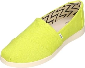 TOMS Alpargata Plus lime green heritage canvas (Damen)