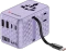 Verbatim Charge 'n' Travel GaN III Universal-Reiseadapter 100W violett Vorschaubild
