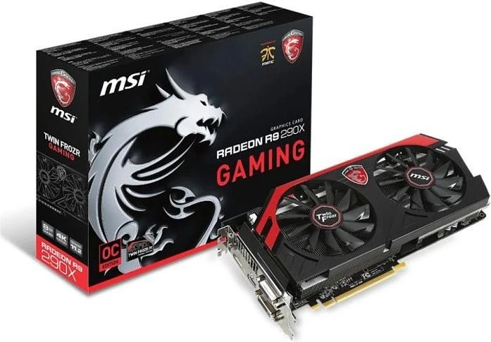 MSI Radeon R9 290X, R9 290X Gaming 8G, 8GB GDDR5, 2x DVI, HDMI, DP