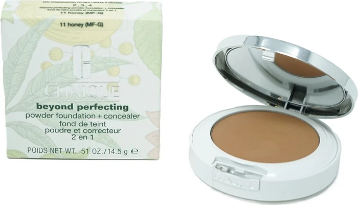 Clinique Beyond Perfecting Powder Foundation and Concealer Honey, 14.5g
