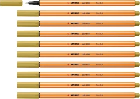 STABILO point 88 khaki, 10er-Pack