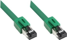 Good Connections RNS Patchkabel, Cat8.1, S/FTP, RJ-45/RJ-45, 1.5m, grün