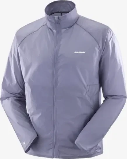 Salomon SHAKEout Fly Laufjacke blue granite (Herren)