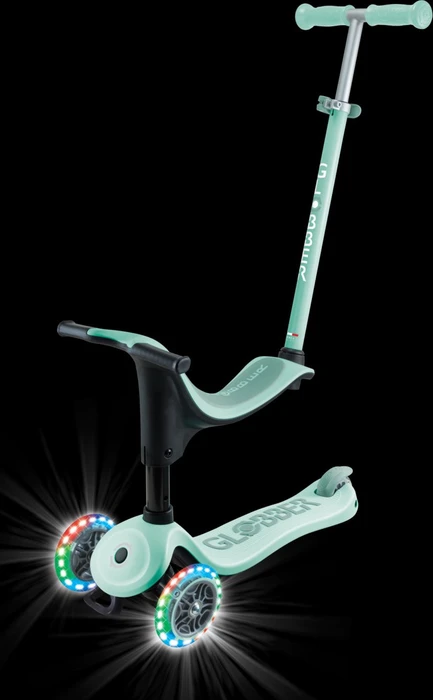 Globber Go Up Sporty Lights Kickboard mint