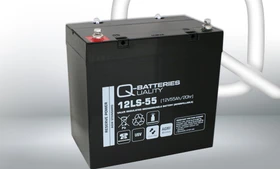 Q-Batteries Bleiakku 12LS-55