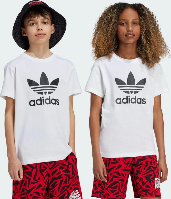 adidas Trefoil T-Shirt kurzarm weiß (Junior)