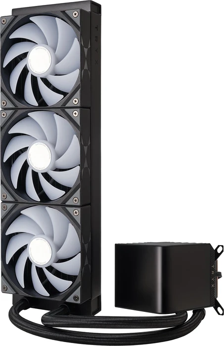 TRYX Panorama ARGB 360 Black, schwarz