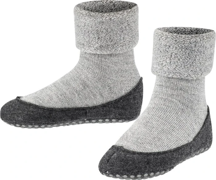 Falke Cosyshoe Teen Socken light grey (Junior)