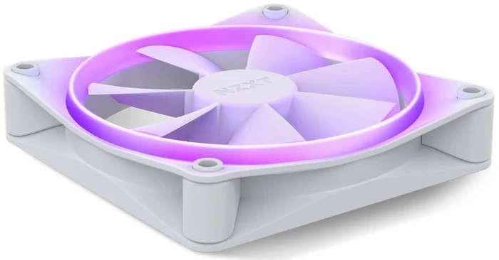 NZXT F Series F120 RGB, Matte White, weiß, 120mm