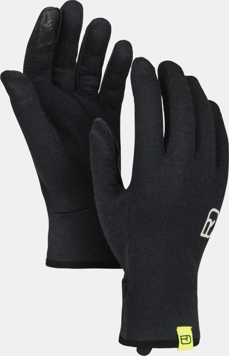 Ortovox 185 Rock'N'Wool Liner Handschuhe black raven (Herren)