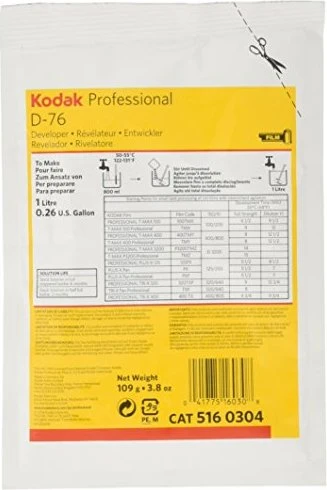Kodak D-76 für 1l Entwickler