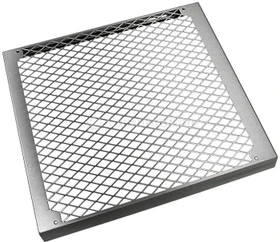 Watercool MO-RA3 360 Fan Grill, Rhombus/Diamond, Lüfterblende/Lüftergitter, silber