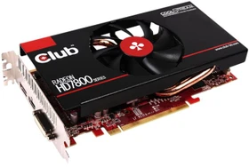 Club 3D Radeon HD 7850 13Series, 2GB GDDR5, DVI, HDMI, DP