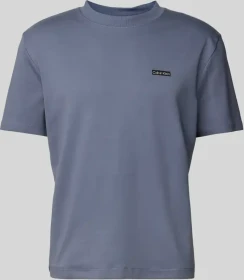 Calvin Klein Badge Stretch T-Shirt kurzarm grisaille (Herren)