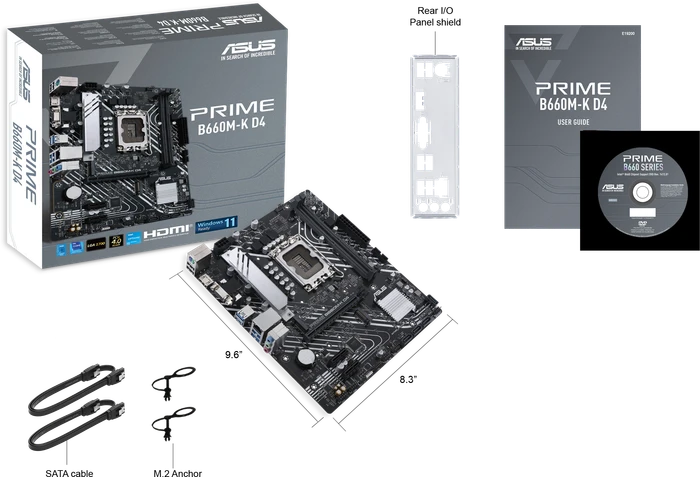 ASUS Prime B660M-K D4 (Intel 1700)