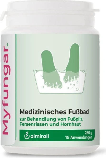 Almirall Myfungar Medizinisches Fußbad Granulat, 250g