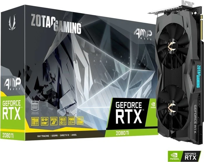 Zotac Gaming GeForce RTX 2080 Ti AMP Maxx, 11GB GDDR6, HDMI, USB-C, 3x DP