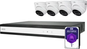 ABUS Videoüberwachung 8-Kanal Komplettset, Set
